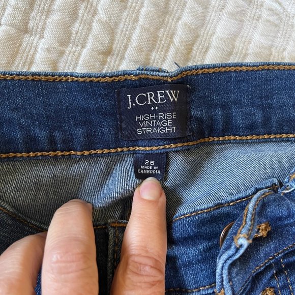 J.Crew High Rise Vintage Straight - 25 - Picture 6 of 12